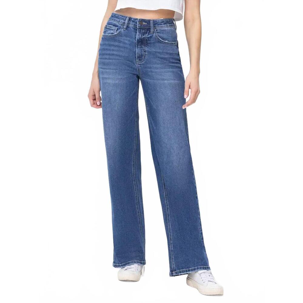 NEW VERVET BY FLYING MONKEY vintage super high rise loose jeans in accomplished